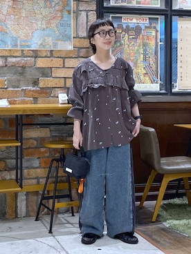 おやぶさん(レディース・157cm)の秋コーディネート