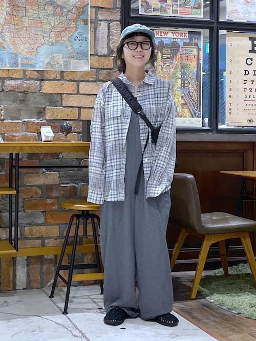 niko andのオールインワン・サロペットを使ったコーディネート