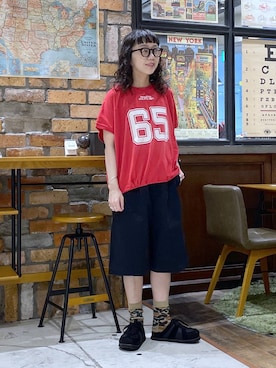 おやぶさん（レディース・157cm）の夏コーディネート