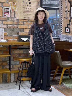 おやぶさん(レディース・157cm)の夏コーディネート
