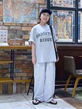 おやぶさん(レディース・157cm)の夏コーディネート