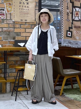 おやぶさん(レディース・157cm)の夏コーディネート