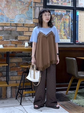 おやぶさん（レディース・157cm）の夏コーディネート