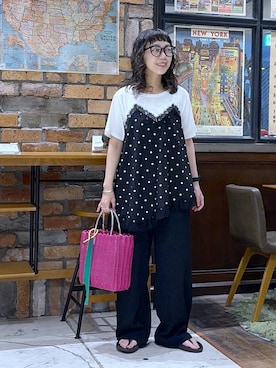 おやぶさん(レディース・157cm)の夏コーディネート
