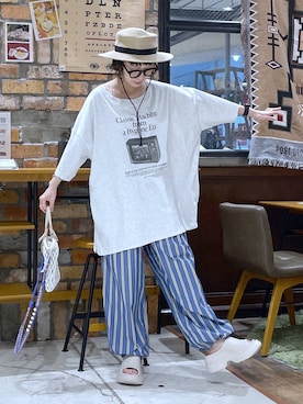 おやぶさん（レディース・157cm）の夏コーディネート