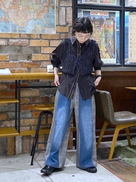 おやぶさん(レディース・157cm)の秋コーディネート