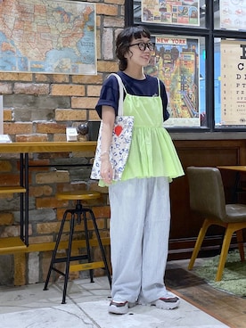 おやぶさん(レディース・157cm)の夏コーディネート