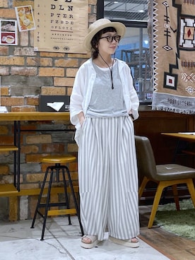 おやぶさん(レディース・157cm)の夏コーディネート