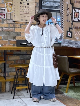 おやぶさん(レディース・157cm)の夏コーディネート