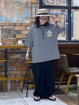 おやぶさん(レディース・157cm)の夏コーディネート
