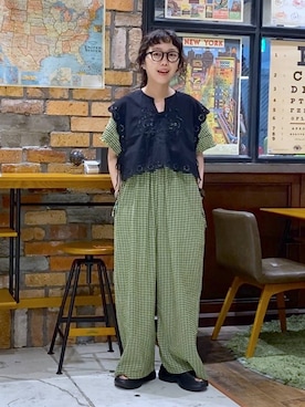 DRYクシュイージーロンパ－スを使った人気ファッションコーディネート