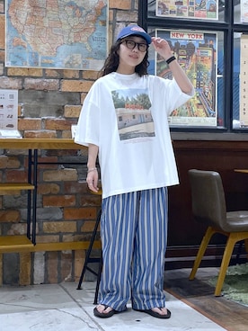 おやぶさん(レディース・157cm)の夏コーディネート