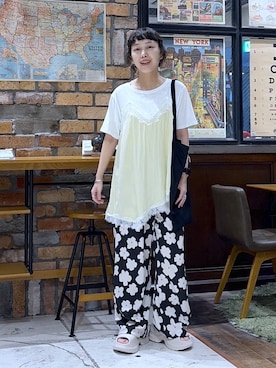 おやぶさん(レディース・157cm)の夏コーディネート