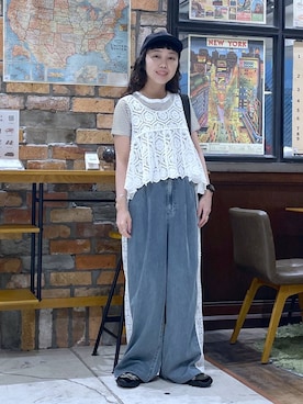 おやぶさん(レディース・157cm)の夏コーディネート