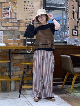 おやぶさん（レディース・157cm）の夏コーディネート
