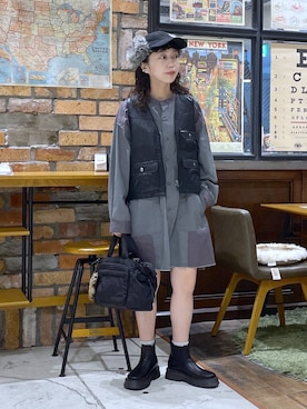 おやぶさん(レディース・157cm)の秋コーディネート