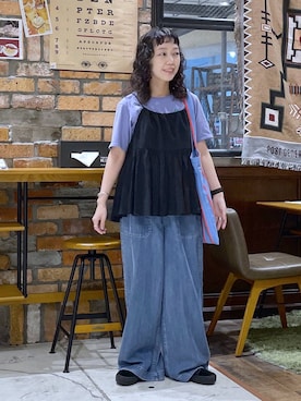 おやぶさん(レディース・157cm)の春コーディネート