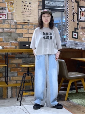 おやぶさん（レディース・157cm）の春コーディネート