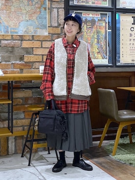 おやぶさん(レディース・157cm)の秋コーディネート