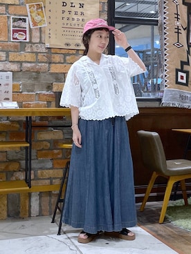 おやぶさん（レディース・157cm）の春コーディネート