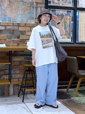 おやぶさん(レディース・157cm)の夏コーディネート