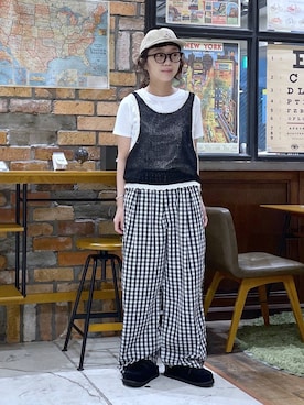 おやぶさん(レディース・157cm)の夏コーディネート