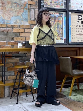 おやぶさん(レディース・157cm)の夏コーディネート