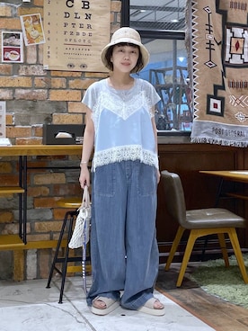 おやぶさん(レディース・157cm)の夏コーディネート
