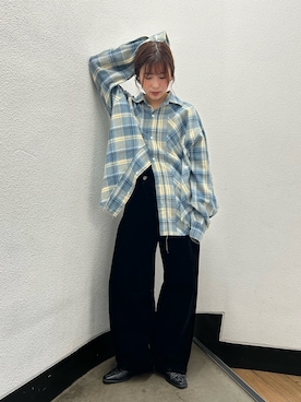 鈴木知華さん(レディース・155cm)の秋コーディネート