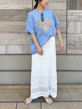 鈴木知華さんのコーディネート