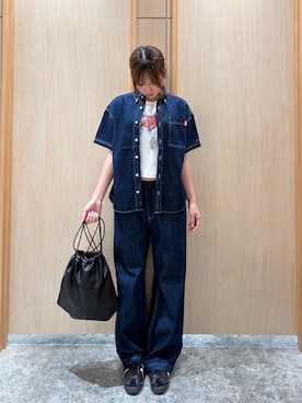 梶岡 莉子さん(レディース・163cm)の夏コーディネート