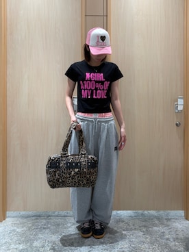梶岡 莉子さん（レディース・163cm）の夏コーディネート