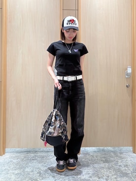 梶岡 莉子さん(レディース・163cm)の夏コーディネート