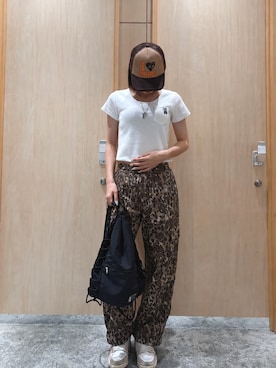 梶岡 莉子さん(レディース・163cm)の夏コーディネート