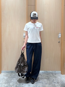 梶岡 莉子さん(レディース・163cm)の夏コーディネート