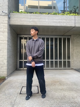 新田さん（メンズ・182cm）の夏コーディネート
