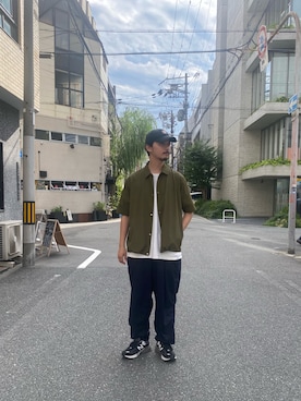 新田さん(メンズ・182cm)の夏コーディネート