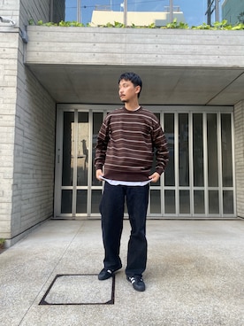新田さん(メンズ・182cm)の夏コーディネート