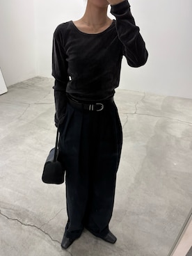 「select MOCA（セレクトモカ）のアイテム（バッグ）」を使った、rreinaさん（レディース・154cm）の秋コーディネート