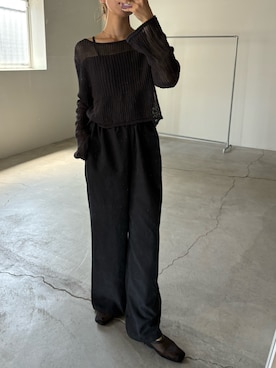 「select MOCA Et（セレクトモカエト）のアイテム」を使った、rreinaさん（レディース・154cm）の夏コーディネート