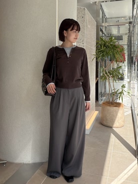 「ナチュラルビューティーベーシック」｜Honokaさん（レディース・164cm）の秋コーディネート