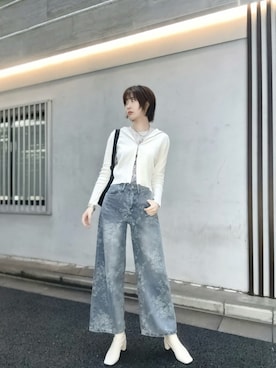 「ampm（エーエムピーエム）のアイテム」を使った、kumo.さん（メンズ・162cm）の夏コーディネート