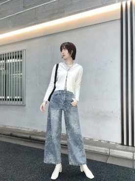 「ampm（エーエムピーエム）のアイテム」を使った、kumo.さん（メンズ・162cm）の夏コーディネート