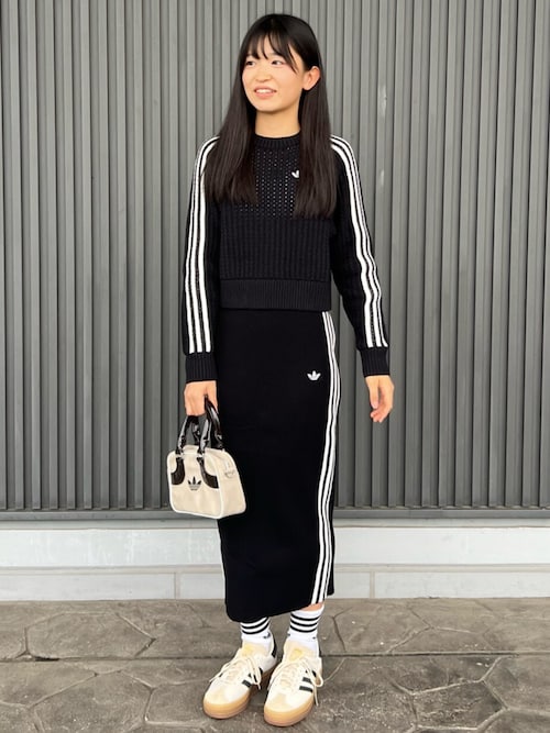 アディカラー ニット クルーネックセーター / アディダスオリジナルス