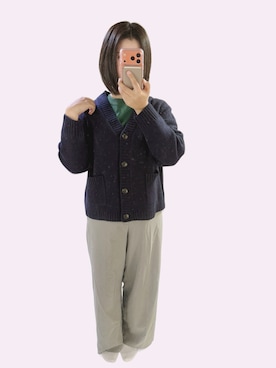 「アイテム（Tシャツ/カットソー）」を使った、naono666さん（レディース・162cm）の秋コーディネート