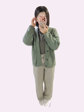 「アイテム（スラックス）」を使った、naono666さん（レディース・162cm・30代）の秋コーディネート