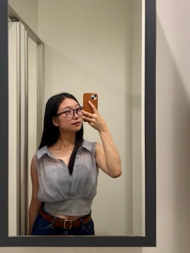 「アイテム（その他トップス）」を使った、rinco624さん（レディース・161cm・20代）の秋コーディネート