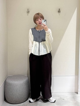 nozomi2lepsimさん（レディース・158cm）の春コーディネート