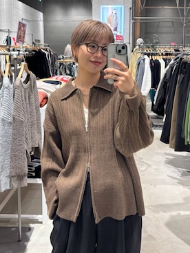 「アイテム（チョーカー）」を使った、nozomi2lepsimさん（レディース・158cm・30代）の冬コーディネート