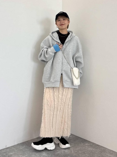 12ゲージ袖配色プルオーバー2　497490